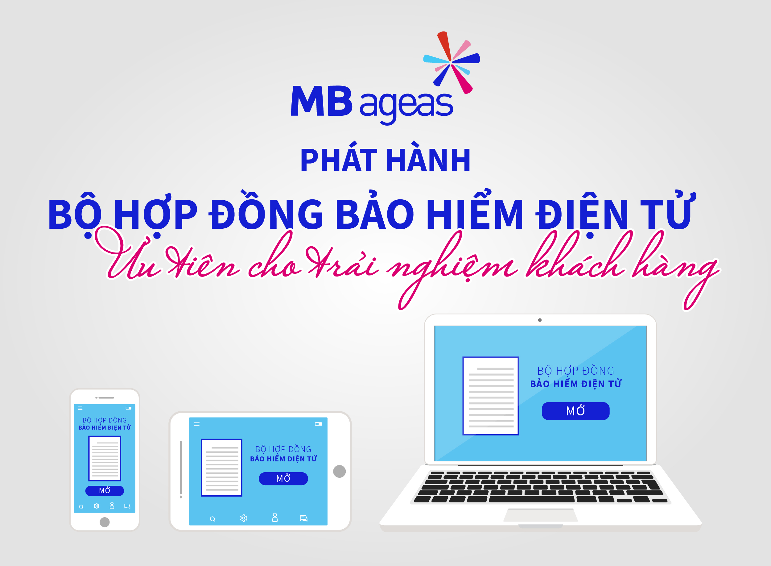 MB Ageas Life nâng cao trải nghiệm khách hàng bằng E-app và E-policy